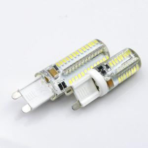 10 개/몫 G9 LED 전구 220V Led 7W SMD 2835 3014 48 104leds Lampada 도 빔 스포트 라이트