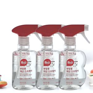 비앤비 살균 소독 스프레이 유아용품 장난감 소독제 300ml 3개