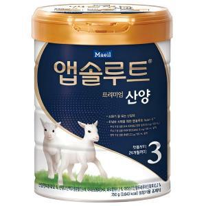 매일유업 앱솔루트 프리미엄 산양 3단계 750g