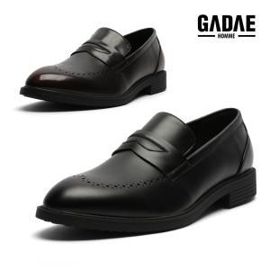 [무료배송][Gadae Homme][빅사이즈] Stylish 클래식 윙팁 소프트 페니로퍼