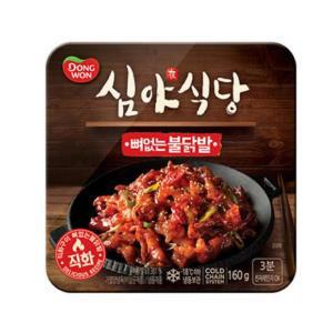 동원 심야식당 뼈없는불닭발160g 야식 출출할때 매운불닭발 냉동안주