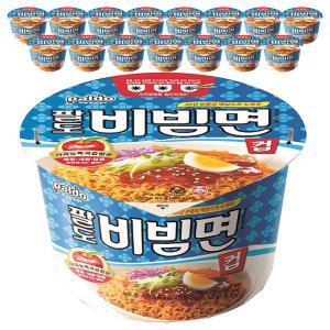 팔도 비빔면컵, 115g, 16개