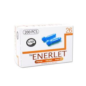 동아란셋 ENERLET 26G 200pcs 혈당 채혈침 니들 란셋 채혈 사혈침