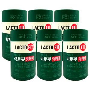 종근당건강 락토핏 당케어 2g x 60포 x 6통 /An