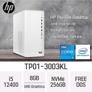 ND 데스크탑 HP 파빌리온 TP01-3003kl ( i5-12세대/ NVMe 256GB/ DDR4 RAM 8GB )