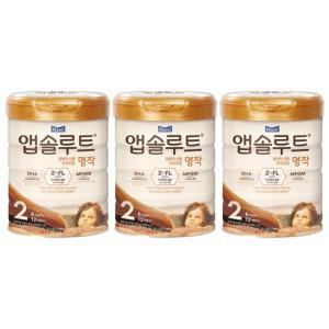 매일유업 리뉴얼 앱솔루트 명작 2FL 2단계 800g x 3캔