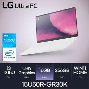 LG전자 2023-15인치 울트라PC 15U50R-GR30K (Win11 Home / NVMe 256GB / RAM 16GB) - HMC