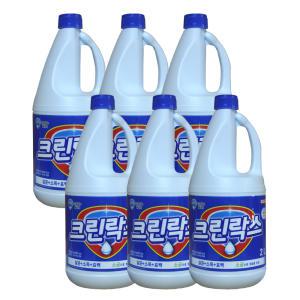 버블윅 크린락스 2L  6개 화장실 악취제거 곰팡이제거