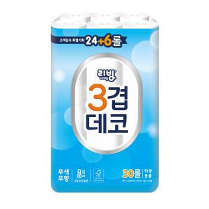 리빙 3겹 데코 20m 30롤 1팩 (30롤)