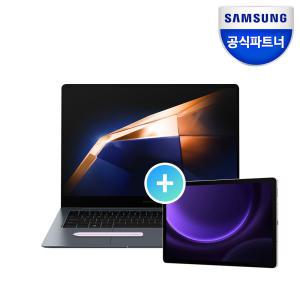 [갤럭시에코] 삼성 갤럭시북4프로 윈도우11탑재 i7 RAM32GB + 탭 S9 FE 사무용 업무용 노트북 태블릿 세트