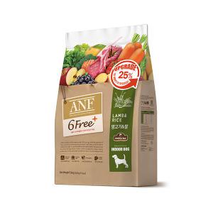 ANF 6free 플러스 인도어 독 양고기 쌀, 5.6kg, 1개