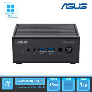 에이수스 ASUS 미니PC PN42-B-SN005MV N100 Win11 Pro / DDR4 16GB RAM / NVMe 1TB 듀얼랜