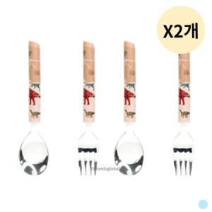 릴팡 내셔널지오그래픽 키즈 스푼포크 다이노 X2개