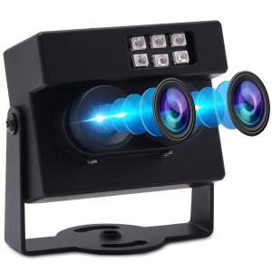 2MP 1080P USB 웹캠 듀얼 렌즈 저조도 왜곡 없음 WDR USB2.0 OTG RGB IR USB 카메라 얼굴 인식 생검 감지