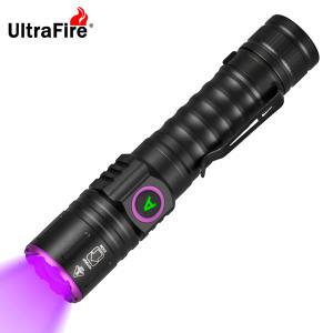 UltraFire SP69 줌 UV LED 손전등 365 395nm C 타입 충전 18650 경화 송진 감지 빛 매트 카펫 러그 애완 동