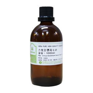 허브솝 스윗오렌지 오일 100ml 대용량 원액100% 천연 허브 양모볼 디퓨저 아로마 에센셜오일