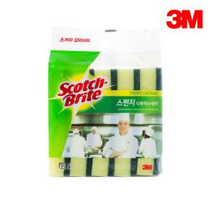 3M 스카치브라이트 스펀지다목적수세미 대 5개입