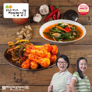 깐깐송도순 총각김치 3kg + 열무물김치 3kg