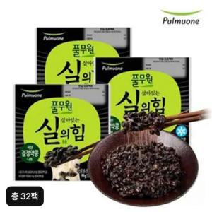 풀무원 국산 검정콩 나또 총 32팩(검은콩나또+가쓰오간장소스+겨자소스)X2팩X16팩