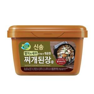 신송 멸치와 새우로 맛을 낸 개운한 찌개된장 500gx3