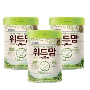 파스퇴르 업그레이드 위드맘 3단계 750g 3캔