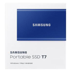 삼성 정품인증 외장 포터블 SSD T7 1TB 블루 ST1 e