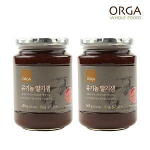 [보리보리/풀무원]ORGA 유기농 딸기쨈(600g) x 2병