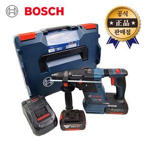 BOSCH 충전햄머드릴 GBH18V-26 5.0Ah 2배터리 SDS-PLUS 브러쉬리스 18V