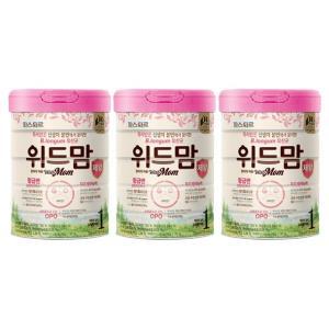 파스퇴르 업그레이드 위드맘 제왕 1단계 750g x 3캔