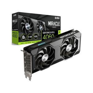 이엠텍 지포스 RTX 4060 MIRACLE BLACK D6 8GB--