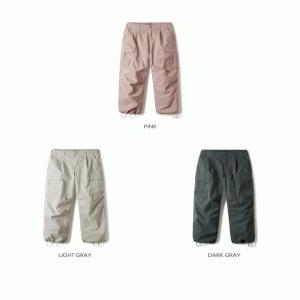 [후아유]후아유 공용 와이드 카고 팬츠 / Wide Cotton Nylon Cargo Pants_A WHTAE4933U