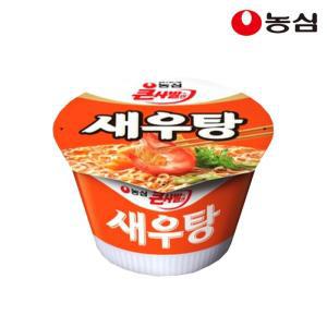 [농심] 새우탕 큰사발 컵라면 115g, 16개