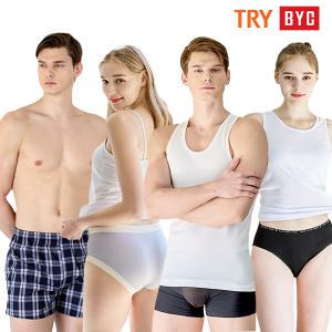 30%즉시할인!국민속옷 BYC/TRY/제임스딘 온가족 런닝/팬티/트렁크/드로즈/속옷/잠옷/주니어/아동