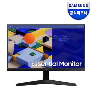 삼성전자 베젤리스 S24C310 24인치 에센셜 모니터 75Hz IPS FHD 광시야각 눈 보호 사무용 업무용 CCTV