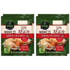 [소비기한 임박] CJ 비비고 김치왕교자, 420G, 4개