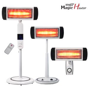 Magic-Heater 열효율 최강 1초난방 한파추천 근적외선 전기 매직 히터 난로 스탠드 벽