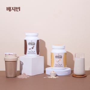 베지빈 칙피슬림 병아리콩 식물성 단백질 쉐이크 500g (곡물라떼/카카오라떼)