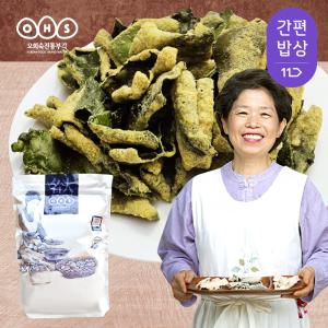 유통기한25.07.31 [오희숙전통부각] 다시마부각칩 500g 대용량 벌크 업소용 간식 과자