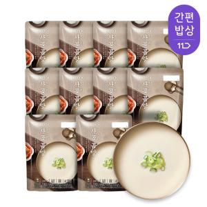 [피코크]한우사골을 넣어 더욱 진한 사골곰탕500g 10팩/5팩/15팩 상온보관