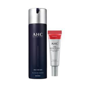 AHC 온리포맨올인원에센스, 200ml,1개 + 증정(텐레볼루션아이크림, 7ml, 1개)