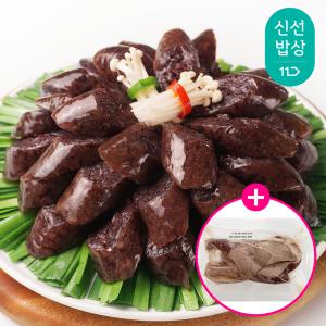 미트타임  찰기가득 찰순대 대찬순대500g+순대내장모듬180g