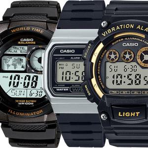 casio 카시오 디지털시계 군인시계 우레탄 w800h1a w735h1a w736h1a  AE1000W1A