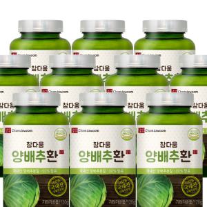 참다움 양배추환 국내산분말 120g x 10병