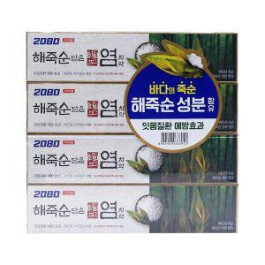 [애경] 2080 해죽순 담은 염치약 잇몸 질환 120g x 4입