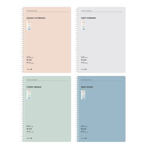 모닝 테마컬러 원링 스프링노트 16절 3000 유선공책