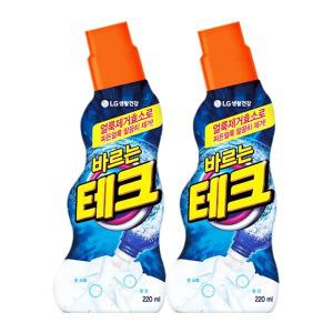 엘지 세탁세제 얼룩 제거 바르는 테크 220mL x 2개