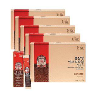 [기타]정관장 홍삼정 에브리타임 밸런스 10ml 20포 x 5개 + 쇼핑백