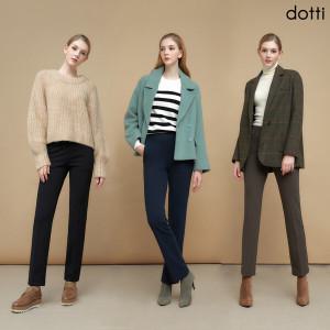 [도티 dotti] 도티 22FW 여성 트리코트 밀크 기모 팬츠 3종 (TBBW)