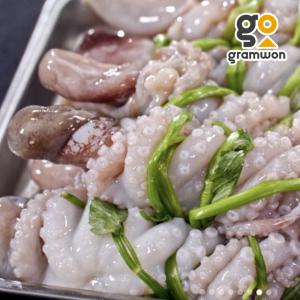 호롱낙지 900G (20-30개) 낙지 꼬치구이 캠핑용