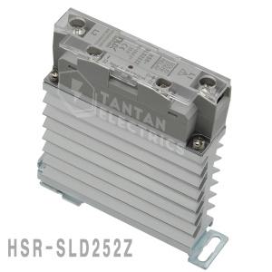 HSR-SLD252Z 저압 단상 25A 방열판 일체형 무접점 릴레이 SSR 입력 DC5-24V 부하 전압 AC 90-240V 한영넉스